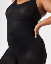 SPANXshapeâ„¢ Invisible Mid-Thigh Bodysuit | Very Black